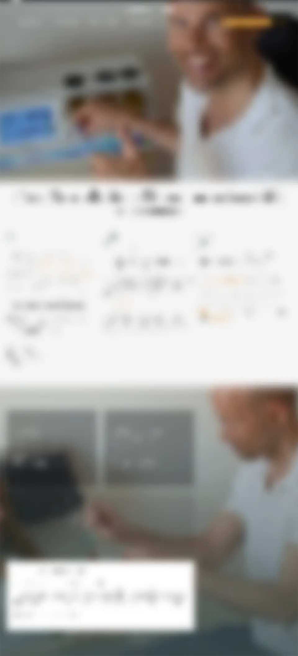 Projektansicht vor der Überarbeitung, anonymisiert